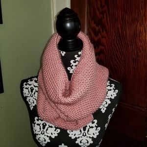 Pink Infinity Scarf
